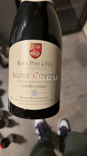Víno Rouge sec Les Boutières Domaine Roux Père & Fils 2014 Francie Burgundsko Aloxe-Corton AOC