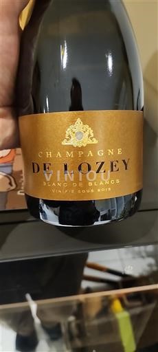 Champaña Champán De Lozey Blanc de Blancs Vieilli sous Bois Sin añada