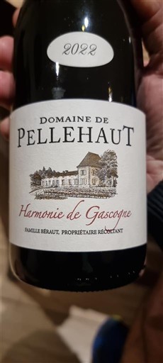 Lounais-Ranska Gascognen rinteet Domaine Pellehaut Harmonie de Gascogne 2022