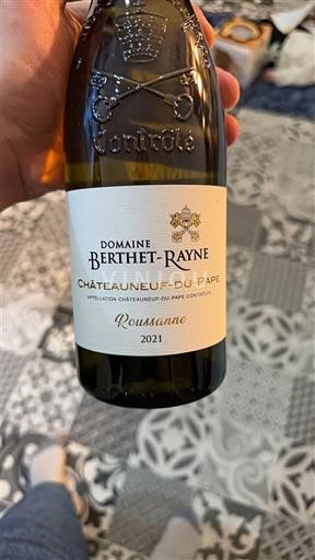 Rhônevallei Châteauneuf-du-Pape Domaine Berthet-Rayne Roussanne 2021