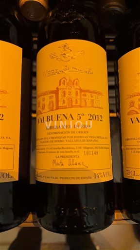 Castille và León Ribera del Duero Vega Sicilia Valbuena 5º 2012