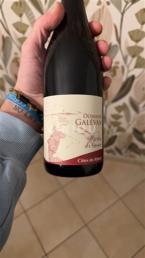 Rhônedalen Côtes du Rhône Domaine Galevan Paroles de Femme 2019