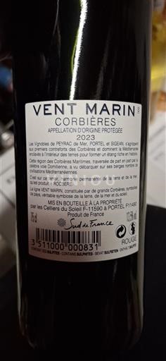 Langvedok Corbières Vent Marin 2023