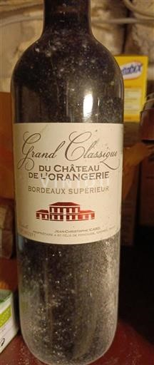 Burdeos Bordeaux superior Château L'Orangerie Grand Classique 2016