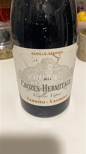 Thung lũng Rhône Crozes-hermitage Tardieu-Laurent Vieilles Vignes 2011