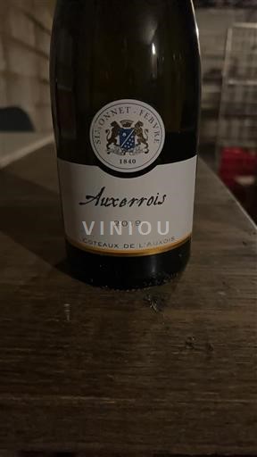 Các vùng miền Đông Coteaux de l'Auxois St. Bonnet Ferrand Auxerrois 2019