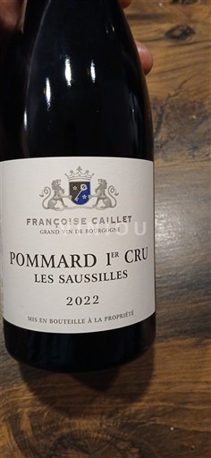 Бургундія Не вказано Premier Cru Françoise Caillet Les Saussilles 2022