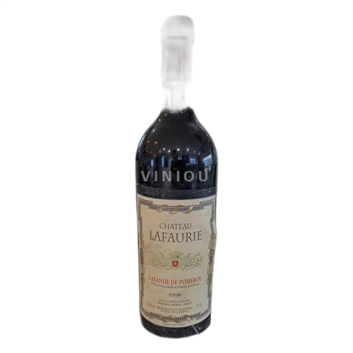 Bordeaux Lalande-de-pomerol Chateau Lafaurie 1998
