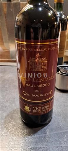 Bordeaux Haut-Médoc Château Closomi Trintaudon 2017