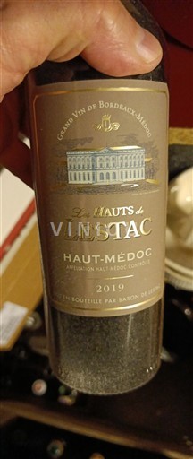 Bordeaux Haut-Médoc Les Hauts de Lestac 2019