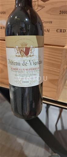 Burdeos Bordeaux superior Château Vigneau 2008