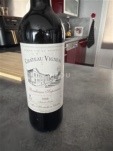 Bordeaux Bordeaux Supérieur Château Vigneau 2008