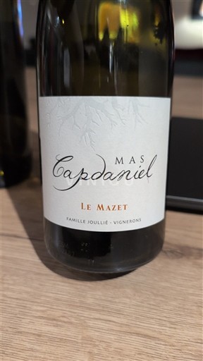 Langvedok Saint-Chinian Mas Capdaniel Le Mazet 2022