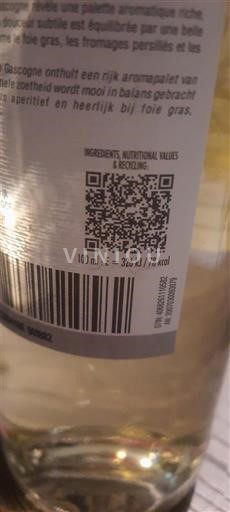 Sudoeste Côtes de Gascogne Gros Manseng 2024 Sin añada