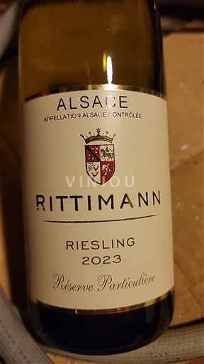 Alsacia Rittimann Réserve Particulière 2023