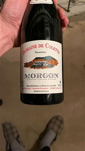 Beaujolais Morgon Domaine Colette Tradition 2022
