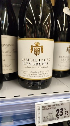 Burgundy Beaune Premier Cru Les Grèves 2019