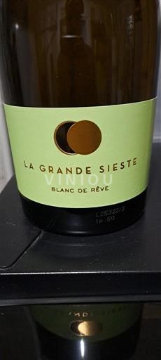 Languedoc-Roussillon Pays d'Oc La Grande Sieste Blanc de Rêve 2024