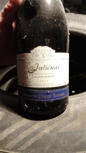 Beaujolais Juliénas Maison Colin Seguin Les Impatientes 2011
