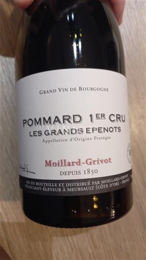 Borgoña No especificado Premier Cru Moillard-Grivot Les Grands Epenots 2020