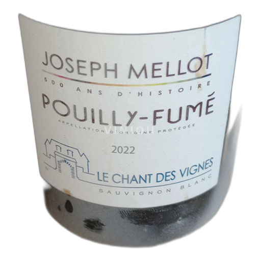 Dolina Loare Pouilly-fumé Joseph Mellot Le Chant des Vignes 2022