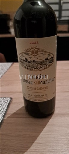 Sudoeste Côtes de Gascogne Domaine Boscq-Monplaisir 2022