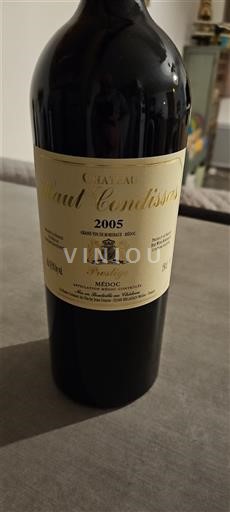 Bordeaux Médoc Château Haut Condissas 2005