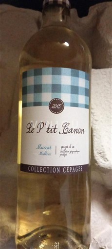 Linguadoca e Rossiglione Paese d'Oc Le P'tit Canon Collection Cépages 2015