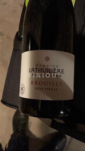 Beaujolais Brouilly Domaine Lathuilière Gravallon Pisse Vieille 2020