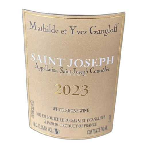 Rhônen laakso Saint-Joseph Mathilde et Yves Gangloff 2023