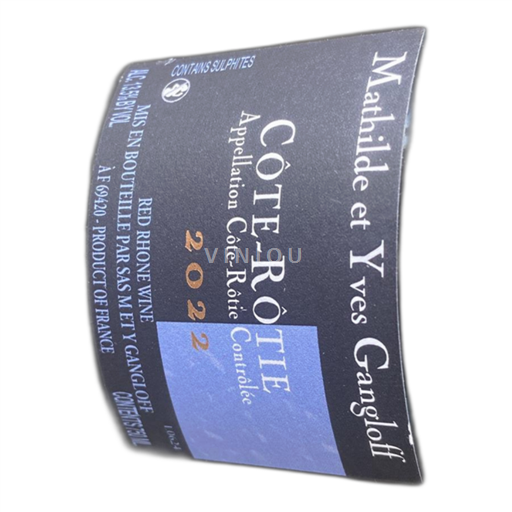 Rhône-dalen Côte-rôtie Mathilde et Yves Gangloff 2022
