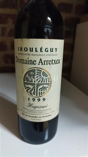 Tây Nam Irouléguy Domaine Arretxea Hegoxuri 1999