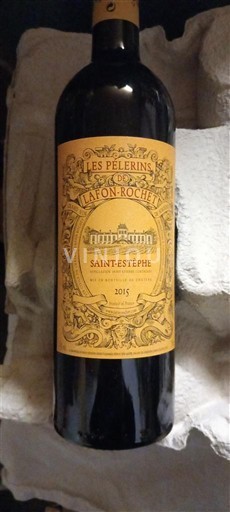 Bordeaux Saint-Estèphe Château Lafon-Rochet Les Pèlerins de Lafon-Rochet 2015