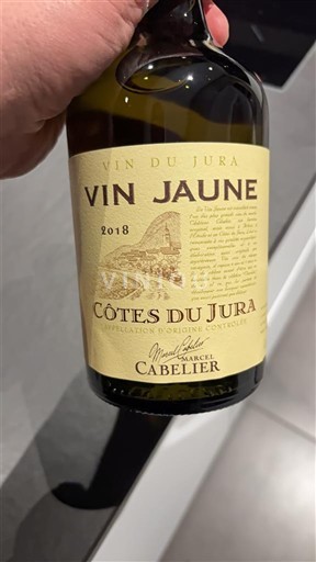 Jura Côtes du Jura Cabelier Vin Jaune 2018