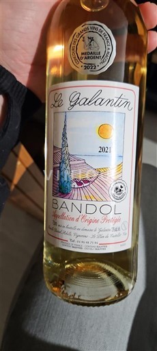 Provence Bandol Le Galantin 2021