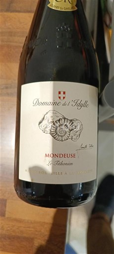 Saboya y Bugey Mondeuse Domaine L'Idylle La Tithonienne Sin añada