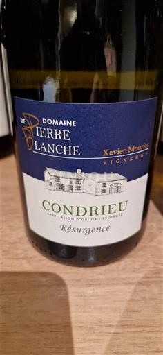 Vina Blanc sec Résurgence Domaine Pierre Blanche 2023 Francija Rona dolina Condrieu AOC