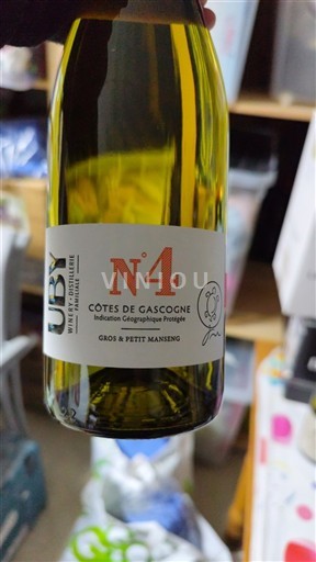 Sudoeste Côtes de Gascogne Domaine Uby N°4 2024