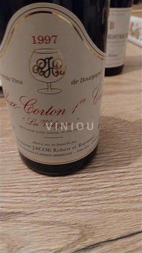 Burgundy Aloxe-Corton Premier Cru Domaine JACOB Robert et Raymond Les Valozières 1997