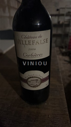 Langvedok Corbières Château Villefalse 2006