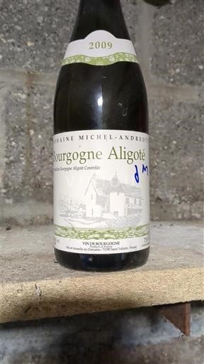 Vine Blanc sec Domaine Michel-Andréotti 2009 Frankrig Bourgogne Bourgogne Aligoté AOC