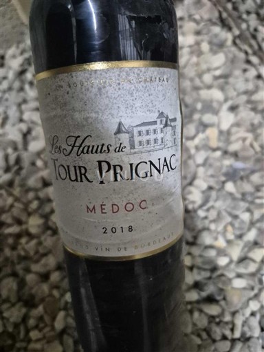 Bordeaux Médoc Tour Prignac Les Hauts de Tour Prignac 2018