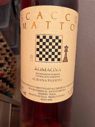 Emilia-Romagna Albana di Romagna Fattoria Zerbina Scaccomatto 2012