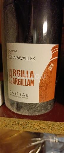 Rhônevallei Rasteau Domaine S Escaravailles Argilla Ad Argillam 2020
