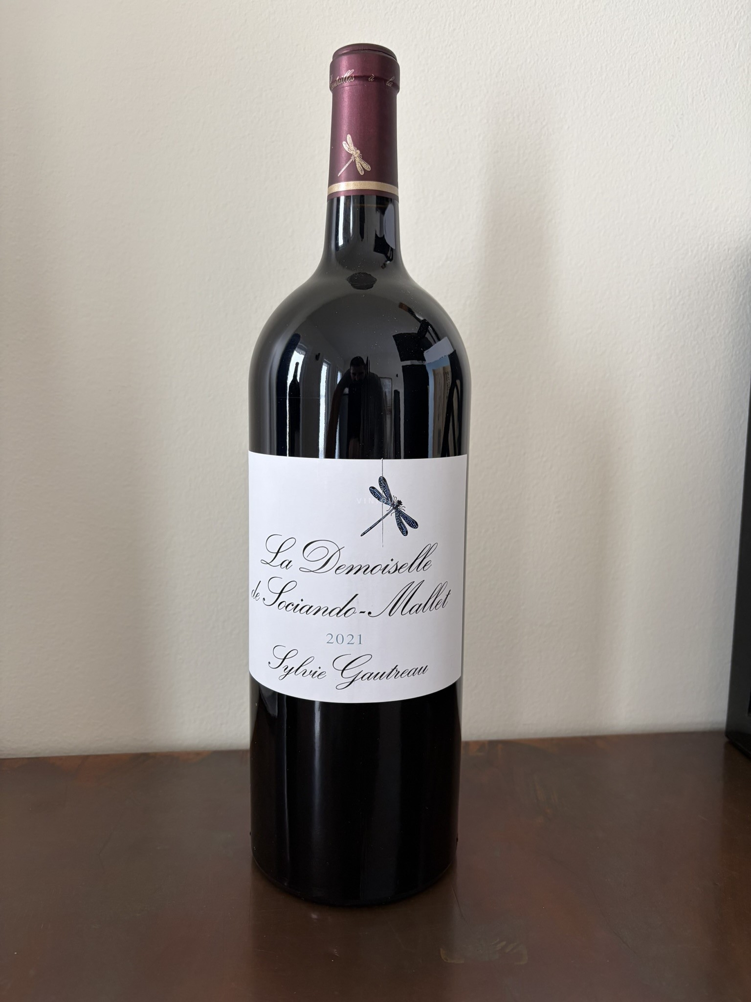 Bordeaux Haut-Médoc Jean Gautreau Demoiselle de Sociando-Mallet 2021