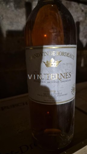 Bordeaux Sauternes Désiré Cordier 1998