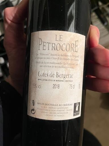 Jihozápad Côtes-de-bergerac Château Laudesyks Le Pétrocore 2018