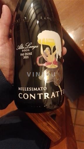 Piedmont Wines Alta Langa Contratto Millesimato Pas Dose 2021