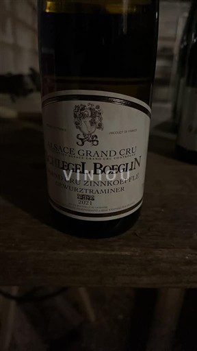 Alsazia Non specificato Grand Cru Schlegel Boeglin Gewurztraminer 2021