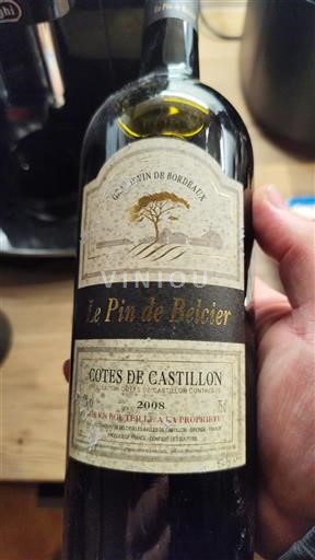 Bordeaux Ni doloceno Le Pin de Belcier 2008